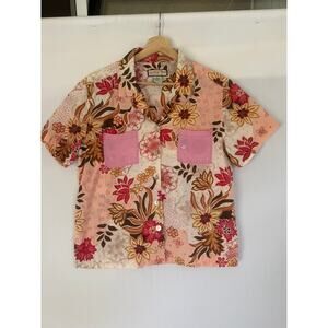 Jamacia Bay Vintage Hawaiian Shirt- Size M